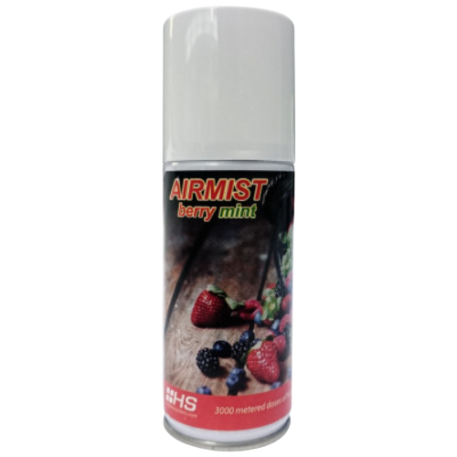 Airmist Berry Mint Air Freshener Refills 12x 100ml Aerosol FCC100003