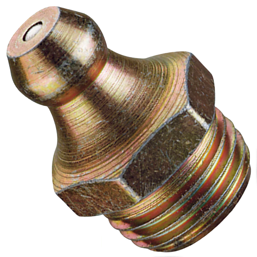 Groz Grease Nipple 1/4" BSP Straight, 10 Piece