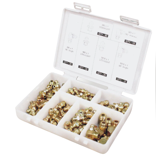 Groz Metric Nipple Assorted 110 Piece GFT/KIT/M-110