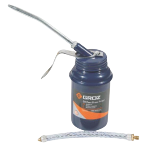 Groz Pistol Grip Oil Cans with Flexible and Rigid Spout 180ml M15RB/F