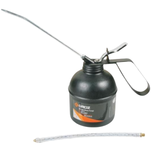 Groz Pistol Oil Cans with Flexible and Rigid Spout 300ml MP22FRB