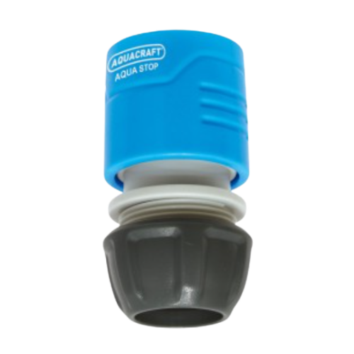 Aquacraft Standard Hose Connector with Water Stop 1/2 inch 550020