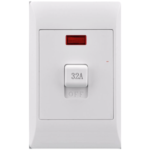 Electricmate 2 Pole Isolator Switch 32A, 2 x 4