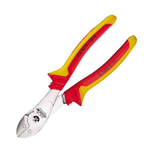 Gedore Red Insulated Diagonal Side Cutter VDE 1000V 180mm 2C-Handle