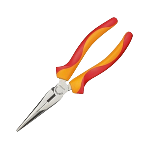 Gedore Red Insulated Heavy Duty Long Nose Plier VDE 1000V Length 200mm 2C-Handle