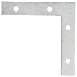 Mackie Flat Corner Bracket 50mm x 50mm, 4 Piece