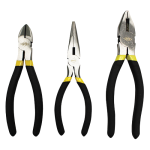 Mts Mechanic Plier Set 3 Piece Cushion Grip A3003