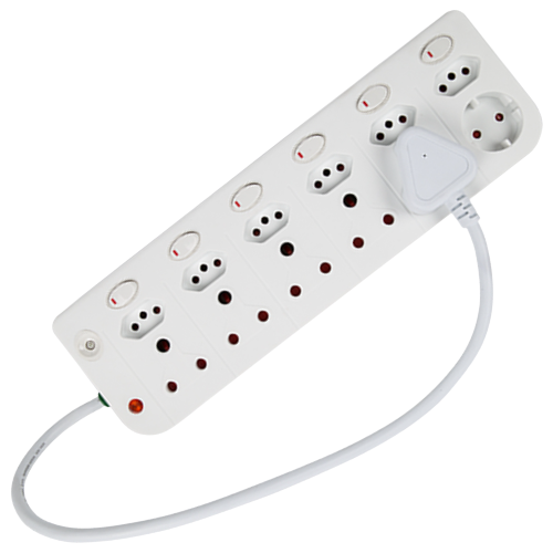 Electricmate Multiplug 12 Way Individual Switch