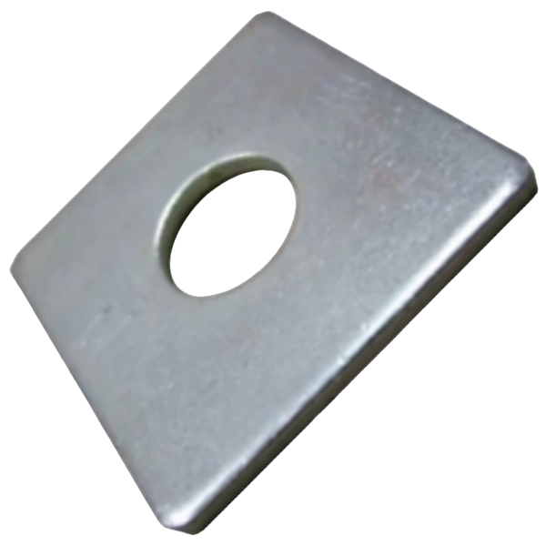 Fascor Square Washer ZP 10mm x 30mm x 30mm x 2.5mm, Pack of 15