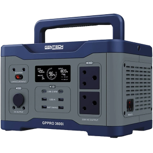 Gentech Portable Power Station GPPRO 3600i