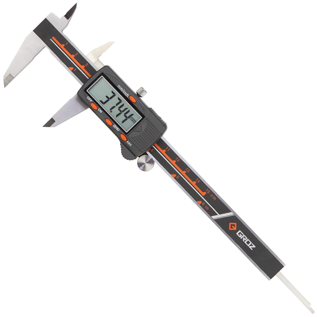 Groz Digital Vernier Caliper 150mm x 0.01mm, 500171 J and G Holdings