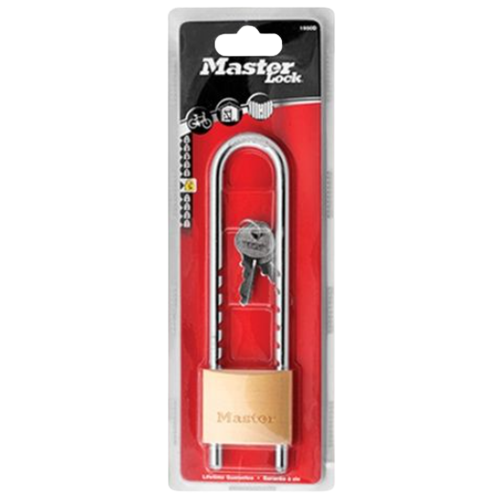 Master Lock Brass Padlock with Adjustable Shackle 50mm 300039