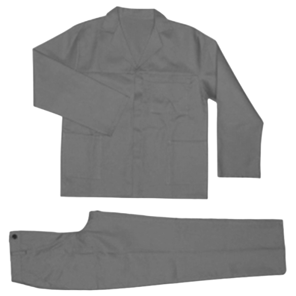 Matsafe Grey Conti Suit Overall 2 Piece, Size 34