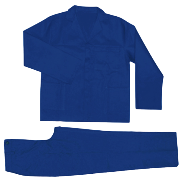 Matsafe Royal Blue Conti Suit Overall 2 Piece, Size 32