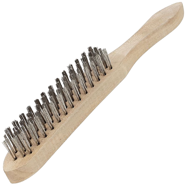 Matweld Stainless Steel Wire Brush, 4 Row
