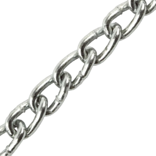 Mts Chrome Plated Twist Link Chain 3mm x 30m