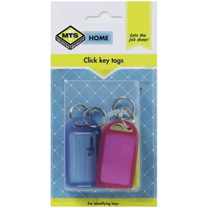 Mts Home Click Key Tags, 5 Piece
