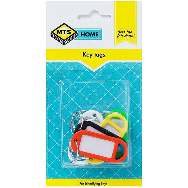 Mts Home Key Tags, 6 Piece