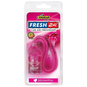Shield Fresh 24 Car Air Freshener, Delightful SH646