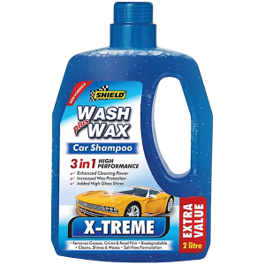 Shield Xtreme Wash and Wax Shampoo 2 Litre, SH177