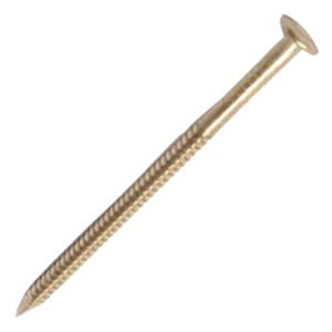 Tuftex Yellow Passivated Ring Shank Nail 42mm x 2.8mm, 1kg