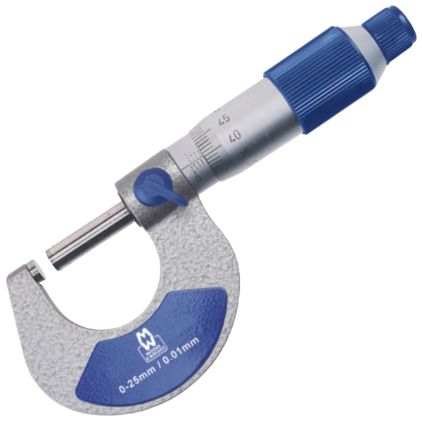 Moore and Wright External Micrometer 0-25mm x 0.01mm MW200-01