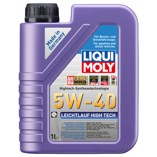 Liqui Moly Oil Leichtlauf High Tech 5W-40, 1 Litre