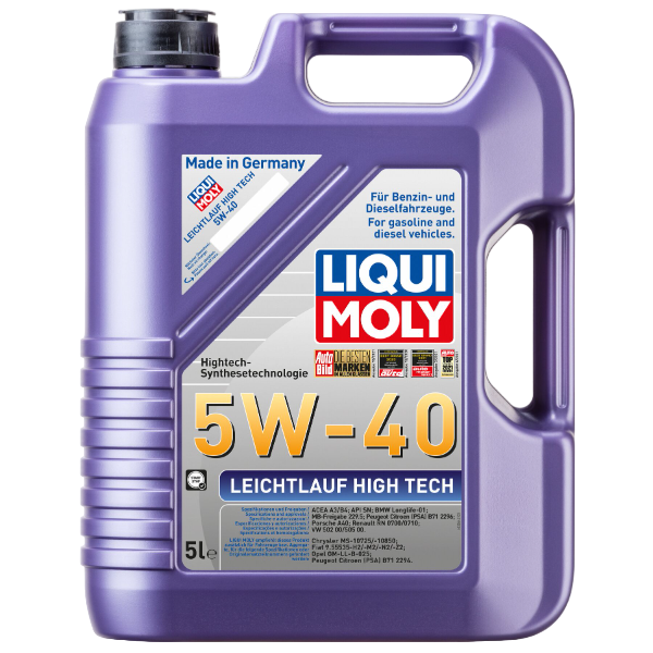 Liqui Moly Oil Leichtlauf High Tech 5W-40, 5 Litre