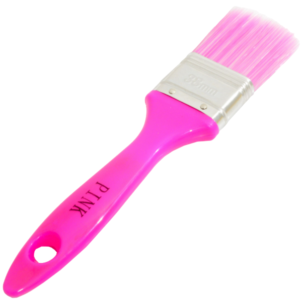 Paint The Town Pink Paint Brush 38mm