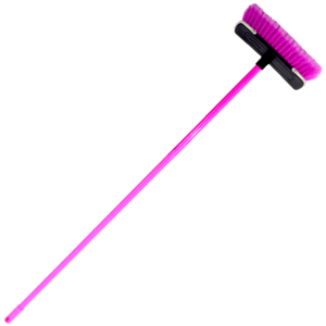 Pink Soft Bristles Budget Broom