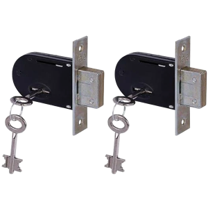 Yale Keyed Alike Gate Lock, 2 Pack YDY4880-2
