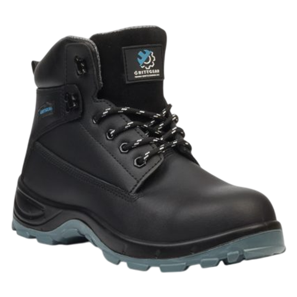 Grittgear Quartz Black Safety Boot Black GG